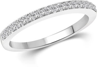 Vighnaharta Simple Lining Stone Alloy Cubic Zirconia Gold-plated Plated Ring, Silver
Vighnaharta Simple Lining Stone Alloy Cubic Zirconia Gold-plated Plated Ring, Silver
