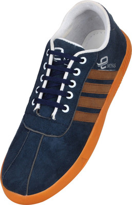 Emosis Smash-z Slip On Sneakers For Men(Blue, Brown