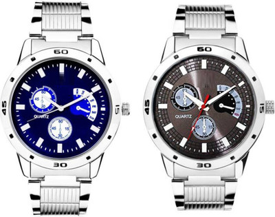 PMAX PM-428,429 SILVER NEW STYLISH FOR Watch - For Men