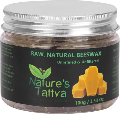 Nature's Tattva Raw, Natural Beeswax(100 g)