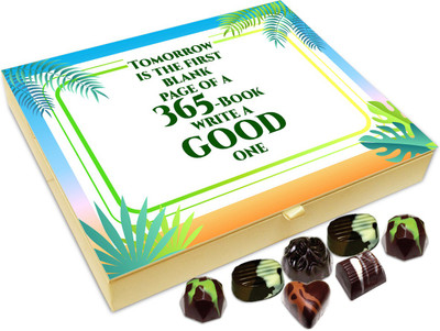 Chocholik Gift Box - Tomorrow Is The First Blank Page - 20pc Truffles(240 g)
Chocholik Gift Box - Tomorrow Is The First Blank Page - 20pc Truffles(240 g)