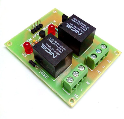 INSIGNIA LABS 5V TWO CHANNEL RELAY MODULE Electronic Components Electronic Hobby Kit 
INSIGNIA LABS 5V TWO CHANNEL RELAY MODULE Electronic Components Electronic Hobby Kit