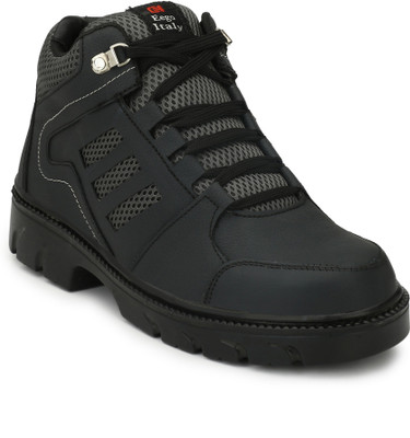 Eego Italy Heavy Duty Steel Toe Safety Shoes Hiking & Trekking Shoes For Men(Black
Eego Italy Heavy Duty Steel Toe Safety Shoes Hiking & Trekking Shoes For Men(Black