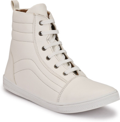 Scarpia Trendy Stylish Sneakers For Men(White
