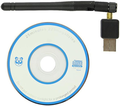 SCORIA USB Wifi wireless lan Network adapter 802.11b/n/g 5dB wifi antenna adaptador PC Laptop Receiver Dongle USB Adapter(Black)
SCORIA USB Wifi wireless lan Network adapter 802.11b/n/g 5dB wifi antenna adaptador PC Laptop Receiver Dongle USB Adapter(Black)