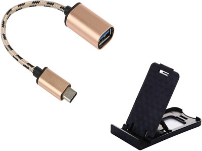 OLECTRA Prime series of type c otg cable and mini mobile stand. USB Adapter(Multicolor)
OLECTRA Prime series of type c otg cable and mini mobile stand. USB Adapter(Multicolor)