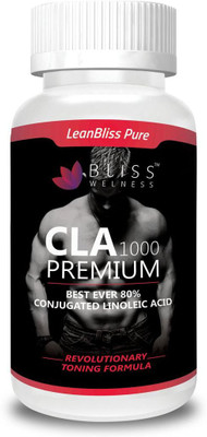 Bliss Welness Lean Bliss Pure CLA 80% Oil Fat Burn / Weight Loss Health Supplement - 60 Softgel Capsules(60 No)
Bliss Welness Lean Bliss Pure CLA 80% Oil Fat Burn / Weight Loss Health Supplement - 60 Softgel Capsules(60 No)
