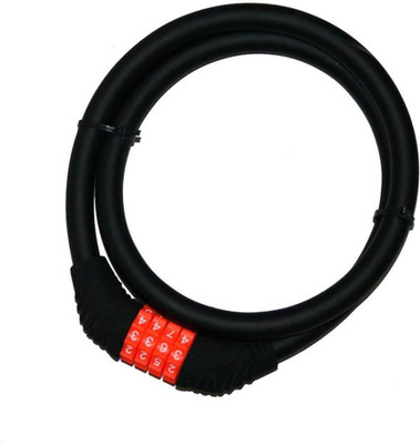 FurMito Stainless Steel Wire Number Changing Multipurpose Bicycle Lock