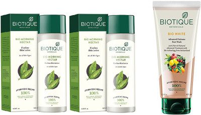 BIOTIQUE BIO Morning Nectar Flawless Skin Moisturizer, white advanced fairness face wash(Set of 3)
BIOTIQUE BIO Morning Nectar Flawless Skin Moisturizer, white advanced fairness face wash(Set of 3)