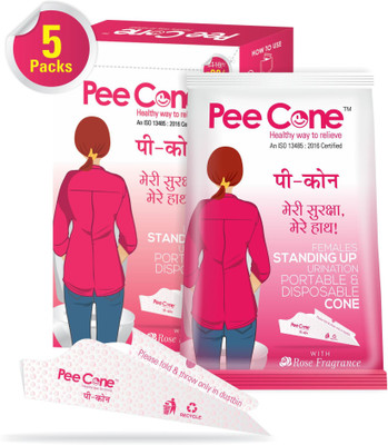 PeeCone 25 Intimate Female urination device Disposable Female Urination Device(Pink, Pack of 25)
PeeCone 25 Intimate Female urination device Disposable Female Urination Device(Pink, Pack of 25)