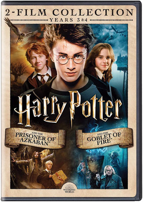 Harry Potter: The Complete 2 Movies Collection (Years 3 & 4) - HP and the Prisoner of Azkaban + HP and the Goblet of Fire (2-Disc)(DVD English)
Harry Potter: The Complete 2 Movies Collection (Years 3 & 4) - HP and the Prisoner of Azkaban + HP and the Goblet of Fire (2-Disc)(DVD English)