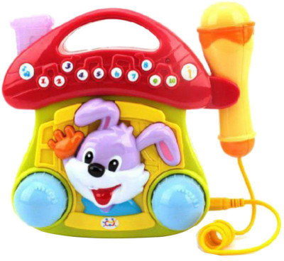 J K INTERNATIONAL Plastic Jukebox with Sing Along Karaoke Microphone Toy(Multicolor)
J K INTERNATIONAL Plastic Jukebox with Sing Along Karaoke Microphone Toy(Multicolor)