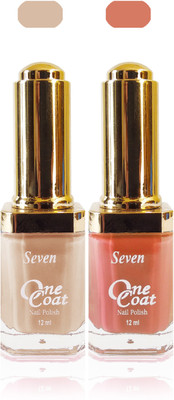 Seven one coat velvet matte nail polish exclusive color range set of 2 skin brown peach
Seven one coat velvet matte nail polish exclusive color range set of 2 skin brown peach