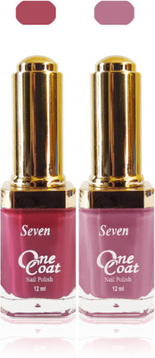 Seven one coat velvet matte nail polish exclusive color range set of 2 purple l purple(Pack of 2)
Seven one coat velvet matte nail polish exclusive color range set of 2 purple l purple(Pack of 2)