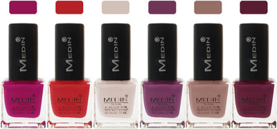Medin paris cosmetics makeup fashion matte Nail Polish lady femina09 Combo Set of 6 multicolor 18
Medin paris cosmetics makeup fashion matte Nail Polish lady femina09 Combo Set of 6 multicolor 18