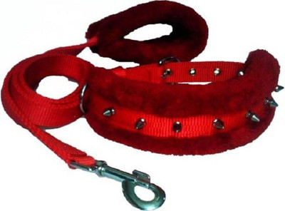 PET HUB Dog Collar & Leash(, RED 1 inch Large Nylon Spike Dog Collar & Leash WITH SOFT MINK FUR PADDED
PET HUB Dog Collar & Leash(, RED 1 inch Large Nylon Spike Dog Collar & Leash WITH SOFT MINK FUR PADDED