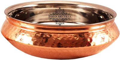 IndianArtVilla Steel Copper Serving Handi Handi 1.8 L(Steel, Copper), Brown;silver
IndianArtVilla Steel Copper Serving Handi Handi 1.8 L(Steel, Copper), Brown;silver