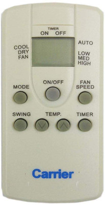 Cezo Ac Remote Compatible for Carrier Window Split Ac Remote Controller(White)