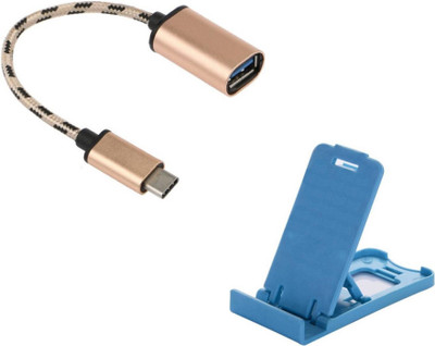 OLECTRA Prime series of type c otg cable with mini mobile holder USB Adapter(Multicolor)
OLECTRA Prime series of type c otg cable with mini mobile holder USB Adapter(Multicolor)