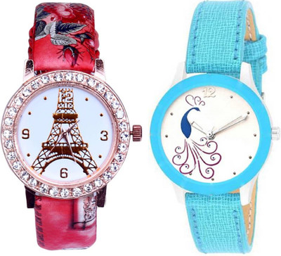 TRUE KART ALK_103230 New Stylish Peacock Diamond Studded Leather Belt Watch - For Women
TRUE KART ALK_103230 New Stylish Peacock Diamond Studded Leather Belt Watch - For Women