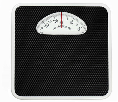 Ruhi Large Surface Iron Analog Weighing Scale (Black) Weighing Scale(Black)
