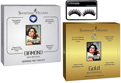 Ultimate Eyelashes, Skin Radiance 24 Carat Gold Facial Kit With Skin Revival Diamond Facial Kit(Set of 3)
Ultimate Eyelashes, Skin Radiance 24 Carat Gold Facial Kit With Skin Revival Diamond Facial Kit(Set of 3)