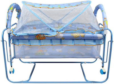 Baybee Cocoon Swing Cradle | Lightweight and Transportable(Blue)