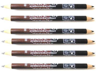 Natural set of 6 two in one black brown eyebrow pencil long lasting eyebrow shaper eyebrow definer(Black, Brown)
Natural set of 6 two in one black brown eyebrow pencil long lasting eyebrow shaper eyebrow definer(Black, Brown)