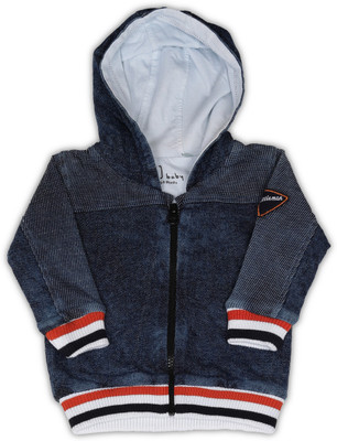 Gini & Jony Full Sleeve Self Design Baby Boy's Jacket, Dx wash(5000)
