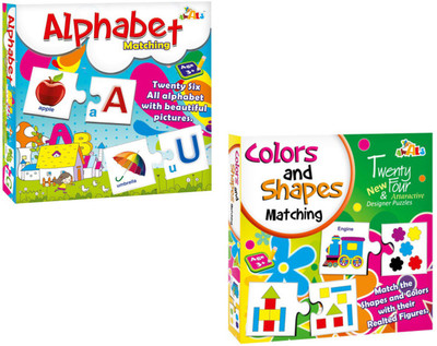 Awals Alphabet Matching & Colors And Shape Matching Puzzle Toy For Kids(Multicolor)
Awals Alphabet Matching & Colors And Shape Matching Puzzle Toy For Kids(Multicolor)