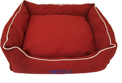 HM Steels HMLDB32R001 L Pet Bed(Red)
