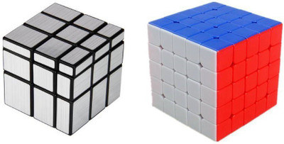 Civil Magic Rubik Silver Mirror & 5x5 Combo Puzzle Cube Brainstorming Game Toy (2 Pieces)(2 Pieces)
Civil Magic Rubik Silver Mirror & 5x5 Combo Puzzle Cube Brainstorming Game Toy (2 Pieces)(2 Pieces)