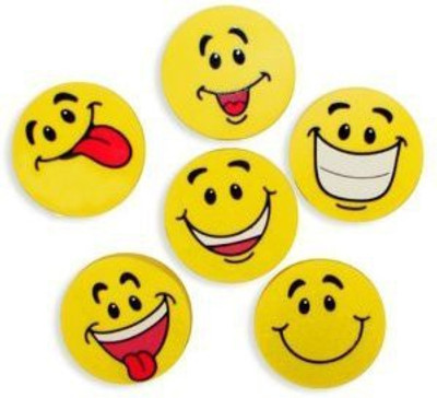 Fun Express Large Smile Face Erasers (4 Dozen) Yoyo Friction Sticker(Pack of 34) 
Fun Express Large Smile Face Erasers (4 Dozen) Yoyo Friction Sticker(Pack of 34)
