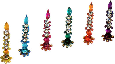 Sunaina New Love Collection Long Designer FOREHEAD Multicolor Bindis(FANCY BINDI)