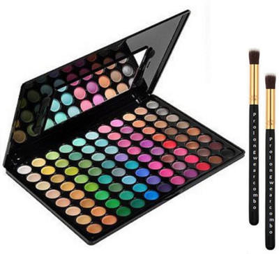 Pro longwear combo makeup brush (set of 2) with mac 88 multi shades eyeshadow palette(Set of 3)
Pro longwear combo makeup brush (set of 2) with mac 88 multi shades eyeshadow palette(Set of 3)