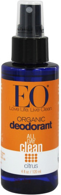 EO Products Deodorant Organic Spray Citrus Deodorant Spray - For Men(120 ml)