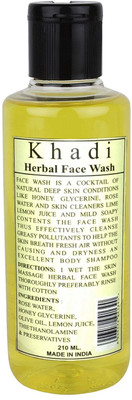 Khadi Herbal Pure Face Wash(210 ml)