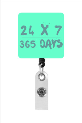 TheFlauntStore Plastic ID Badge Holder(Pack of 1)