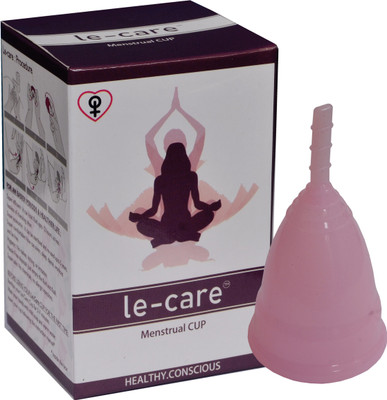 le-care Reusable Menstrual Cup(Pack of 1, Pink;yellow;white;clear;green
