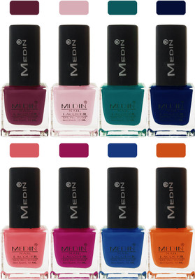 Medin paris cosmetics makeup fashion matte Nail Polish lady femina09 Combo Set of 8 multicolor 14(Pack of 8)
Medin paris cosmetics makeup fashion matte Nail Polish lady femina09 Combo Set of 8 multicolor 14(Pack of 8)