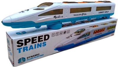 AM Enterprises Emu Metro LED Train With Light & Music (Multicolor)(Multicolor)