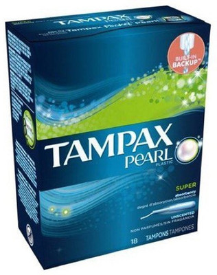 Tampax Pearl Super Tampons with Plastic Applicator, Unscented - 36 ct Tampons(Pack of 36)
Tampax Pearl Super Tampons with Plastic Applicator, Unscented - 36 ct Tampons(Pack of 36)