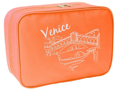 Lemish Cosmetic Pouch(Orange)