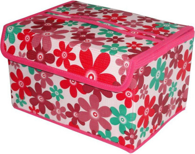 DIVYANA Square Shaped Designer Multipurpose/ Jewellery/Socks/ Handkerchief/Accessories/Gift/Cosmetics/ Storage Cabinet/ Box/ Organizer/ Container/Case/ Holder for Living Room/Home décor/Bedroom/ Wardrobe Makeup, Jewellery Vanity Box(Pink, Multicolor)
DIVYANA Square Shaped Designer Multipurpose/ Jewellery/Socks/ Handkerchief/Accessories/Gift/Cosmetics/ Storage Cabinet/ Box/ Organizer/ Container/Case/ Holder for Living Room/Home décor/Bedroom/ Wardrobe Makeup, Jewellery Vanity Box(Pink, Multicolor)