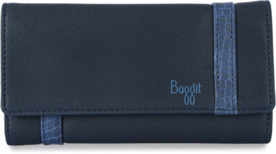 Baggit Women Casual Blue Artificial Leather Wallet(8 Card Slots)