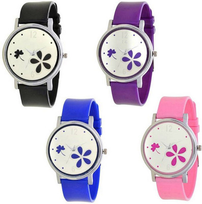 E-SMART OD-1006-42 Multicolour Analog Round Dial Stylish Watch Watch - For Men & Women