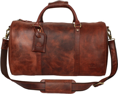 Rustic Town 20 inch Leather Duffel Bags For Men - Airplane Underseat Carry On Luggage Travel Duffel Bag(Brown)
Rustic Town 20 inch Leather Duffel Bags For Men - Airplane Underseat Carry On Luggage Travel Duffel Bag(Brown)