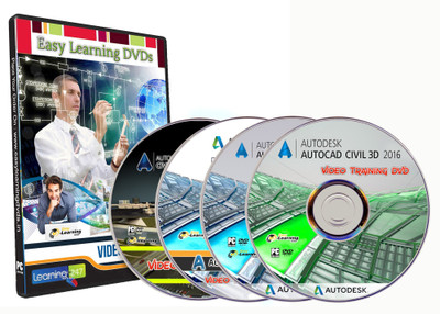 Easylearning Mastering AutoCAD Civil 3D Courses Video Training Tutorials Project Training On 4 DVDs(DVD)
Easylearning Mastering AutoCAD Civil 3D Courses Video Training Tutorials Project Training On 4 DVDs(DVD)