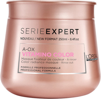 L'Oreal L'Oreal Professional Paris Serie Expert A-OX Vitamino Color Color Radiance Protection Masque For Color Treated Hair (250 ml)(250 ml)
L'Oreal L'Oreal Professional Paris Serie Expert A-OX Vitamino Color Color Radiance Protection Masque For Color Treated Hair (250 ml)(250 ml)