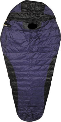 ZVR Duck Feather Warm Dual Tone Sleeping Bag(Purple